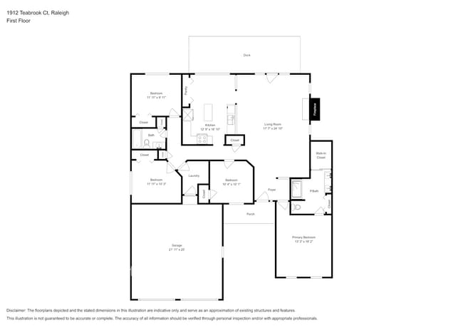 1912 Teabrook Ct in Raleigh, NC - Foto de edificio - Building Photo
