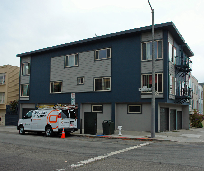 100 Scott St in San Francisco, CA - Foto de edificio