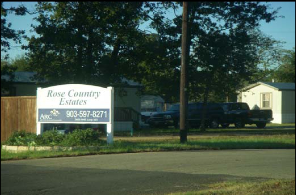 Rose Country Estates in Tyler, TX - Building Photo