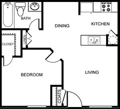 Hacienda Del Rio Apartments in Phoenix, AZ - Building Photo - Floor Plan