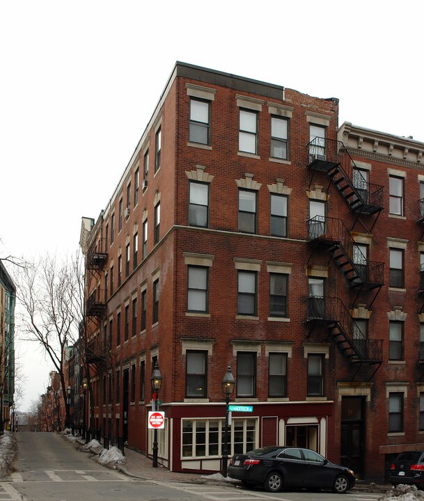 97 Myrtle St in Boston, MA - Foto de edificio