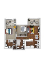 Mariposa at Ella Boulevard 55+ Apartment H... in Houston, TX - Building Photo - Interior Photo