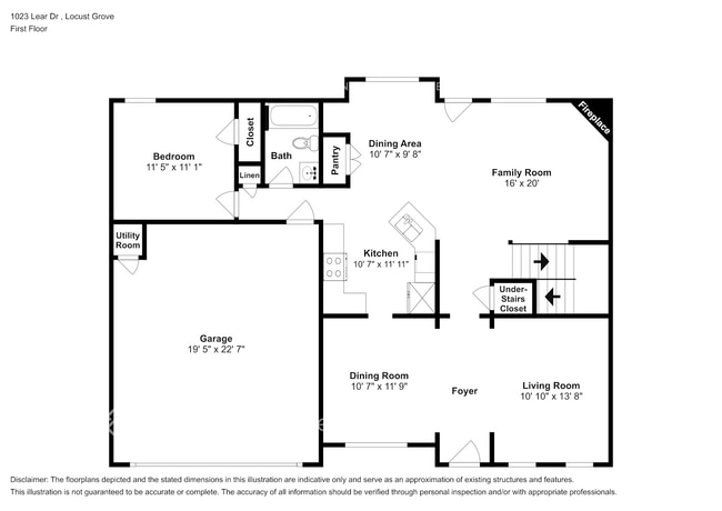 1023 Lear Dr in Locust Grove, GA - Foto de edificio - Building Photo