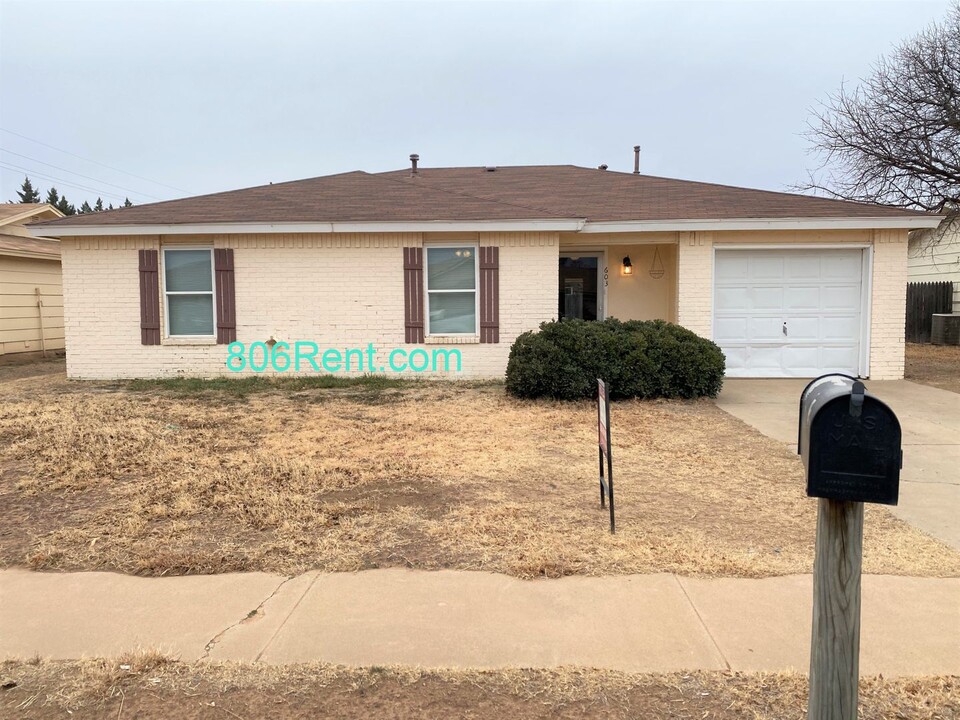 603 N Dover Ave in Lubbock, TX - Building Photo