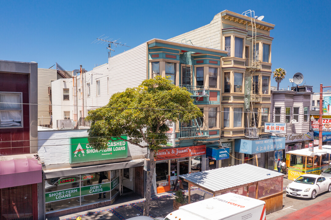 Krishna Hotel in San Francisco, CA - Building Photo