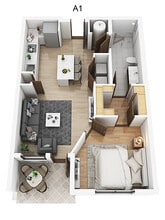 IKON at Promontory in Overland Park, KS - Foto de edificio - Floor Plan