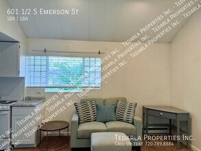 601 1/2 S Emerson St in Denver, CO - Building Photo - Building Photo