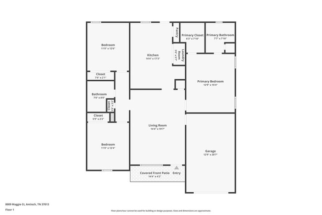 8009 Maggie Ct in Nashville, TN - Foto de edificio - Building Photo