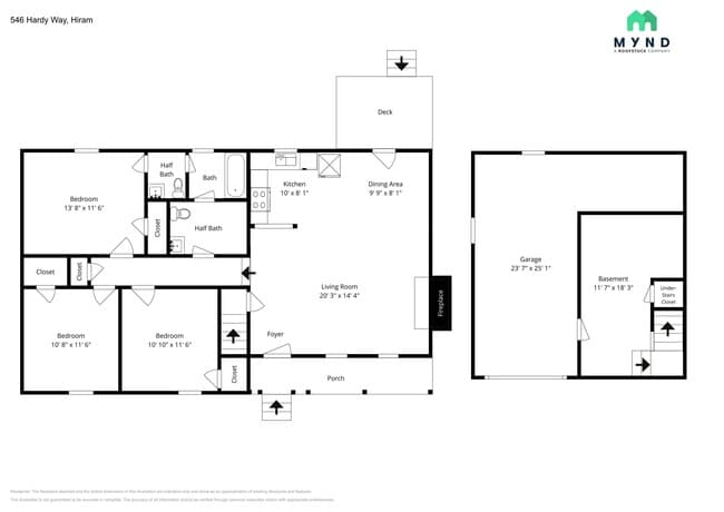 546 Hardy Way in Hiram, GA - Foto de edificio - Building Photo