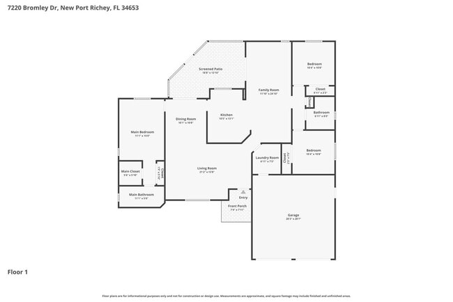 7220 Bromley Dr in New Port Richey, FL - Building Photo - Building Photo