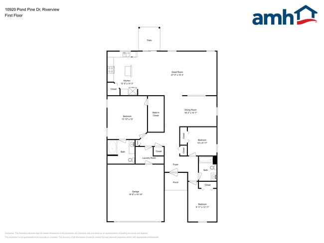 10920 Pond Pine Dr in Riverview, FL - Foto de edificio - Building Photo