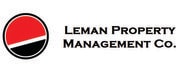 Property Management Company Logo Leman Property Management Company