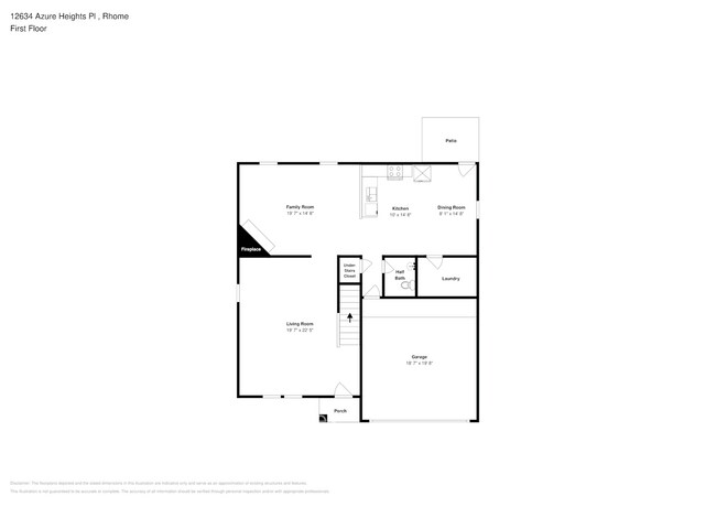 12634 Azure Heights Pl in Rhome, TX - Building Photo - Building Photo