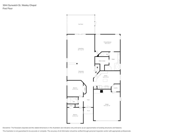 3044 Sunwatch Dr in Wesley Chapel, FL - Foto de edificio - Building Photo