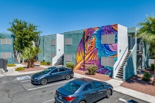 Viva Apartments in Las Vegas, NV - Building Photo