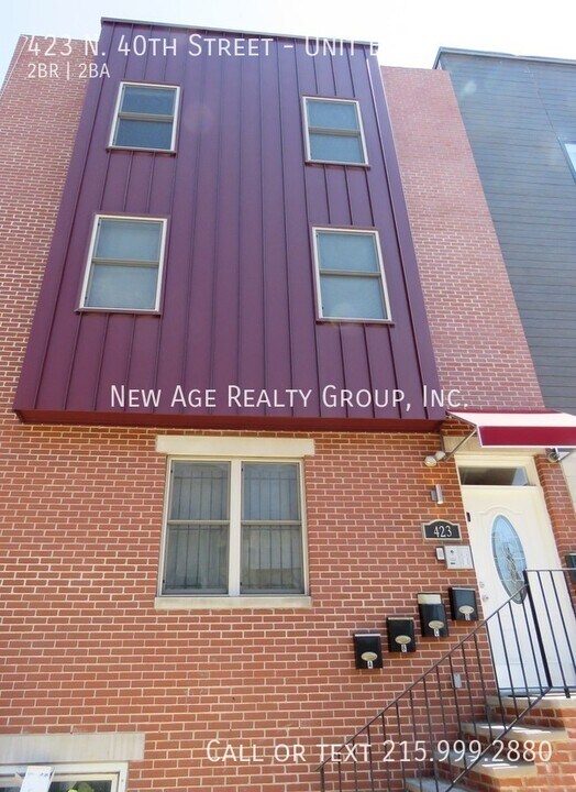 423 N 40th St in Philadelphia, PA - Building Photo