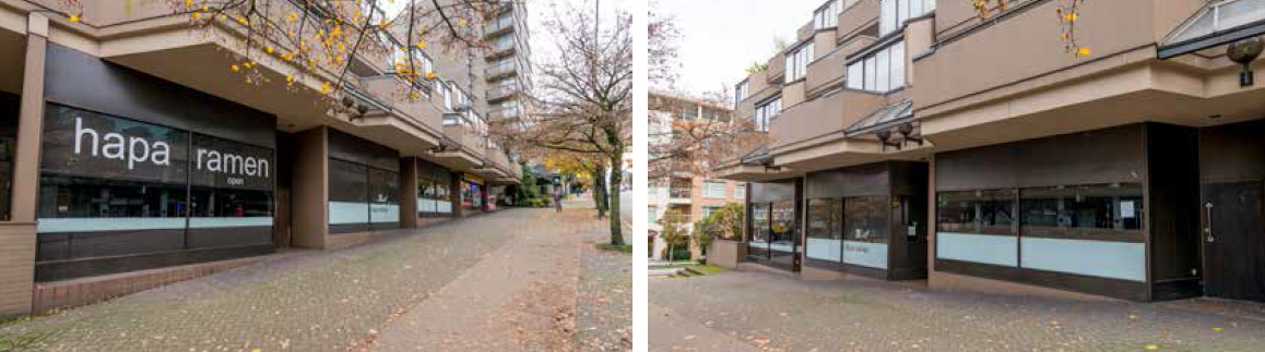 The Colonnade in Vancouver, BC - Building Photo