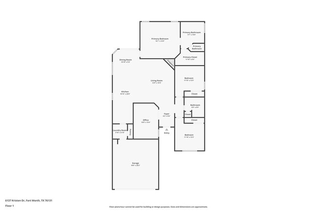 6137 Kristen Dr in Fort Worth, TX - Foto de edificio - Building Photo