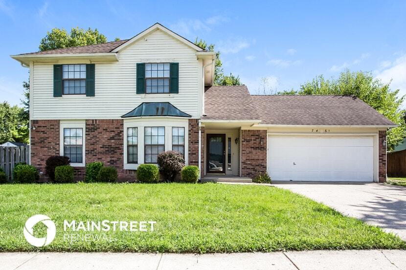 7461 Cobblestone W Dr in Indianapolis, IN - Building Photo