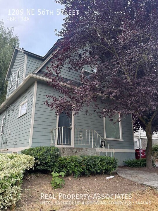 1209 NE 56th St in Seattle, WA - Building Photo