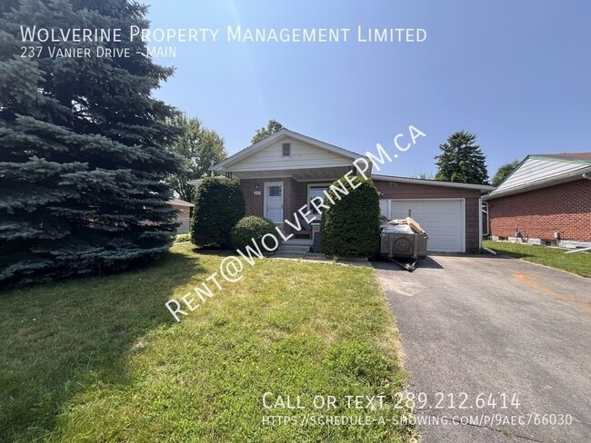 237 Vanier Dr