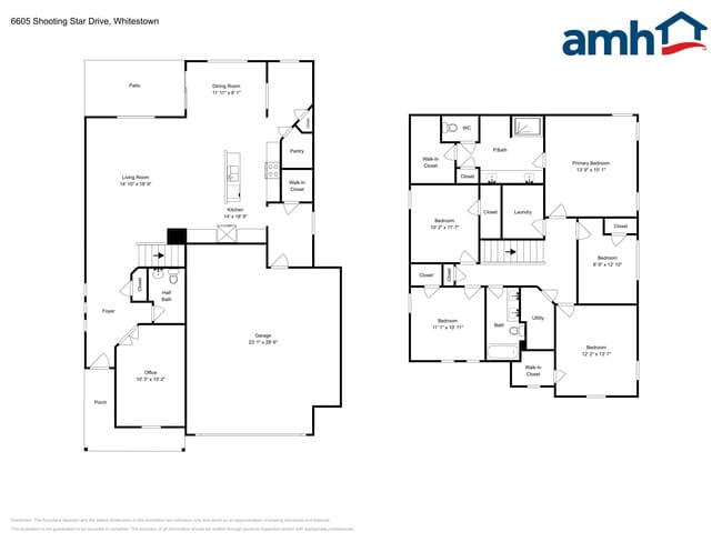 6605 Shooting Star Dr in Whitestown, IN - Foto de edificio - Building Photo