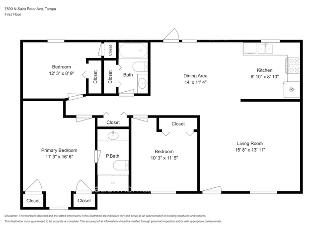 7509 N St Peter Ave in Tampa, FL - Foto de edificio - Building Photo