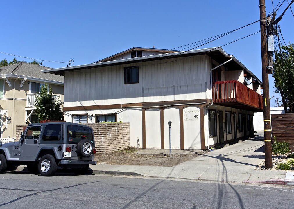 48 A-D Ellsworth Ave in San Mateo, CA - Building Photo