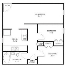 Columbia Park in Richland, WA - Building Photo - Floor Plan