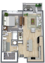 Oakwood Trails Apartments in Spring, TX - Building Photo - Floor Plan
