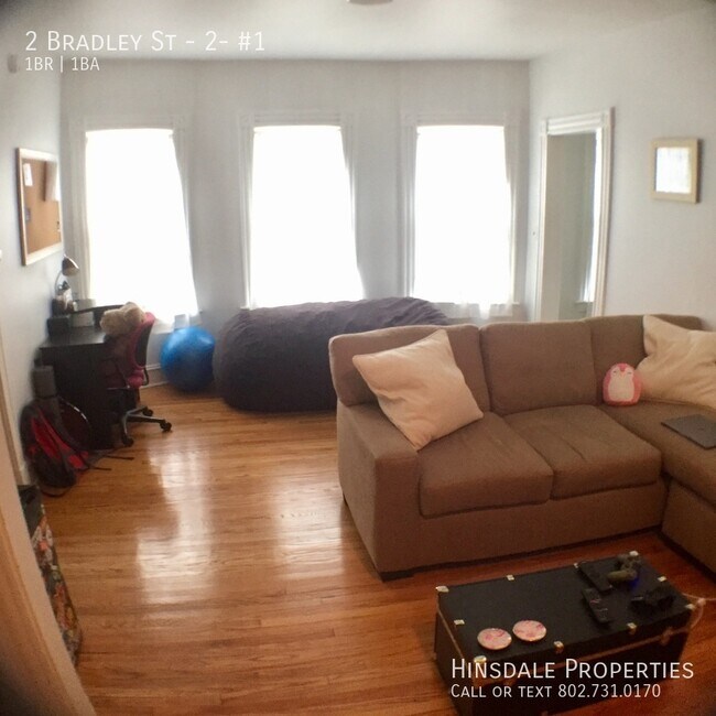 2 Bradley St, Unit 2- #1 in Burlington, VT - Building Photo - Building Photo