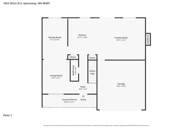 1623 201st St E in Spanaway, WA - Building Photo - Building Photo