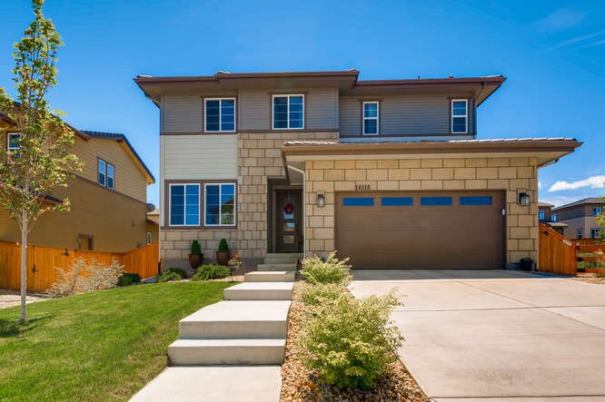 14018 Pastel Ln in Parker, CO - Foto de edificio