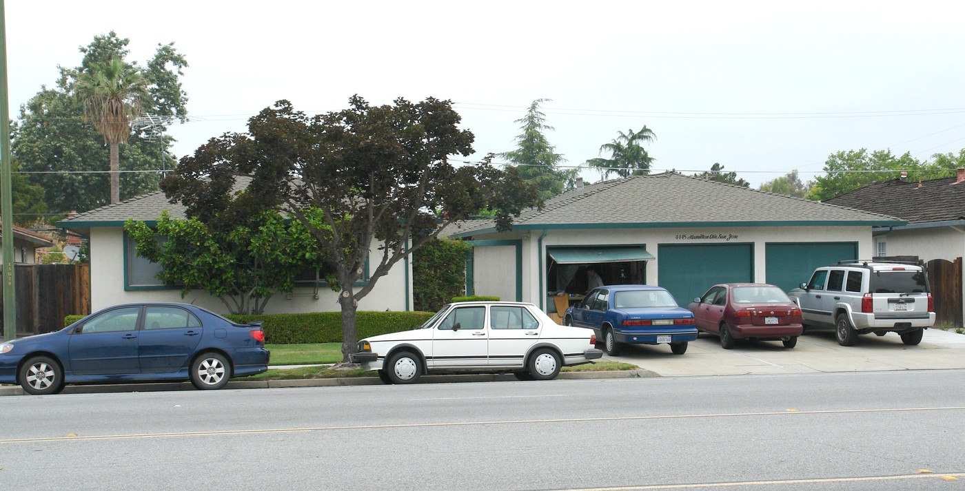 4445 Hamilton Ave in San Jose, CA - Foto de edificio