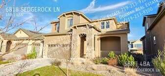 6818 Sedgerock Ln in Colorado Springs, CO - Building Photo