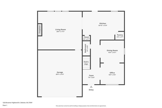 1233 Braemar Highland Dr in Zebulon, NC - Building Photo - Building Photo