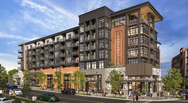 The Rowe at Commonwealth in Charlotte, NC - Building Photo - Building Photo
