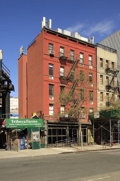 225-227 Hudson St in New York, NY - Building Photo