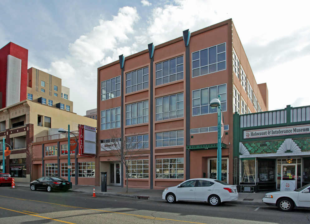 The Lofts @ 610 Central in Albuquerque, NM - Foto de edificio