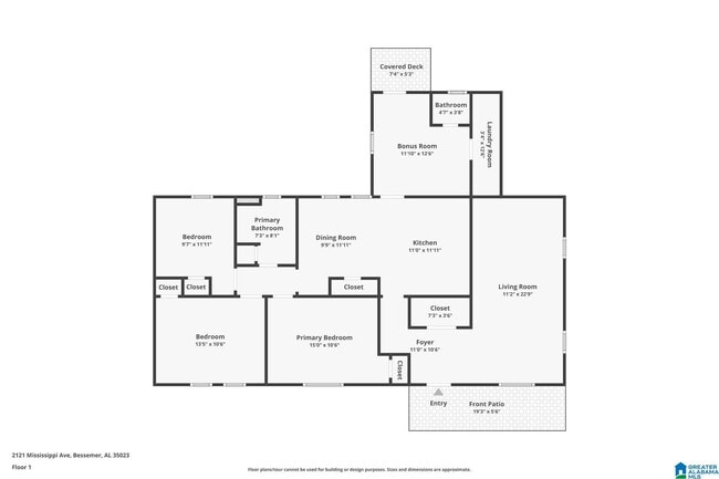 2121 Mississippi Ave in Hueytown, AL - Building Photo - Building Photo