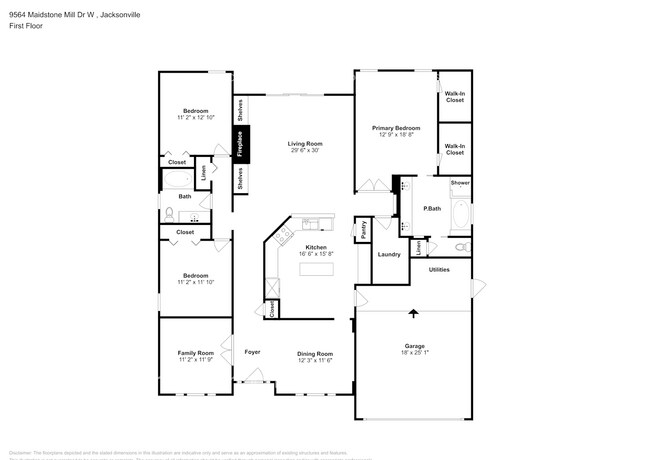 9564 Maidstone Mill Dr W in Jacksonville, FL - Building Photo - Building Photo