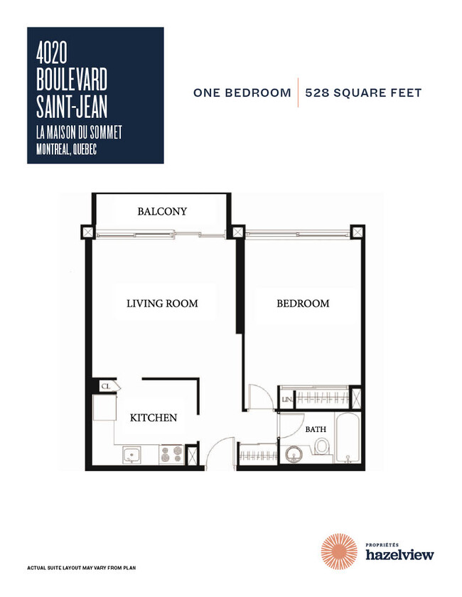 La Maison du Sommet in Dollard-des-Ormeaux, QC - Building Photo - Floor Plan