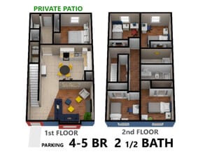 UNIVERSITY TOWNHOMES in KENT in Kent, OH - Foto de edificio - Building Photo