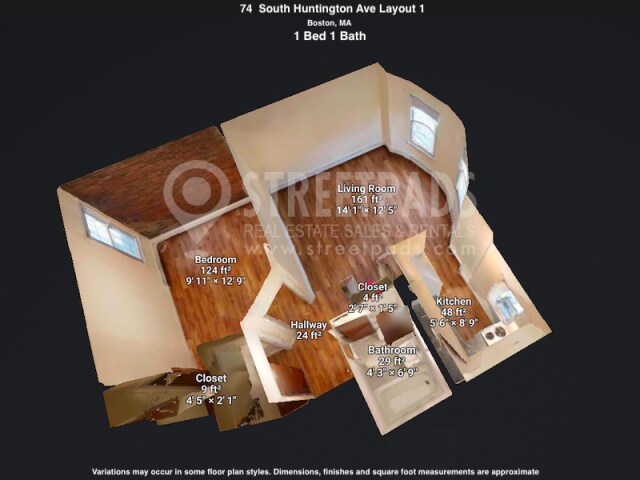 78 S Huntington Ave in Boston, MA - Building Photo