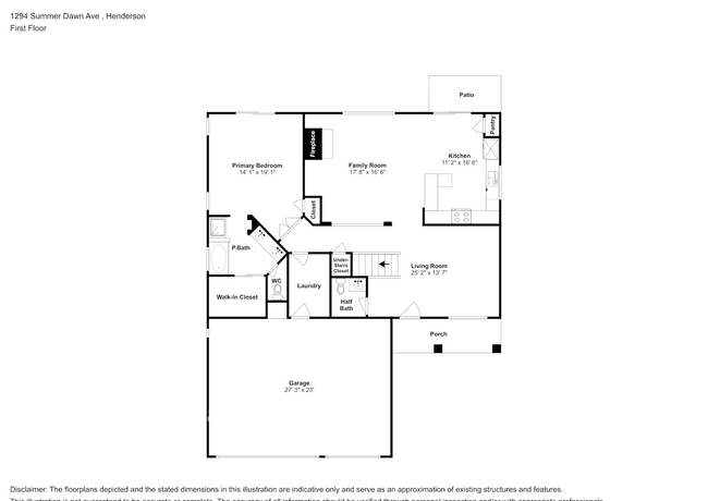 1294 Summer Dawn Ave in Henderson, NV - Building Photo - Building Photo