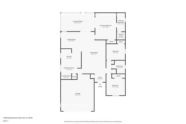 11003 Kenbrook Dr in Riverview, FL - Building Photo - Building Photo