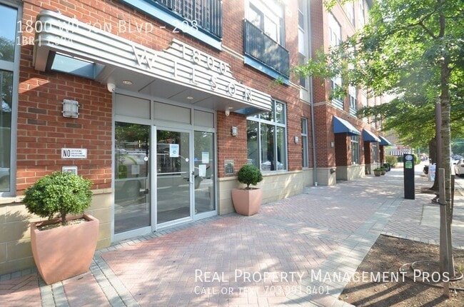 property at 1800 Wilson Blvd