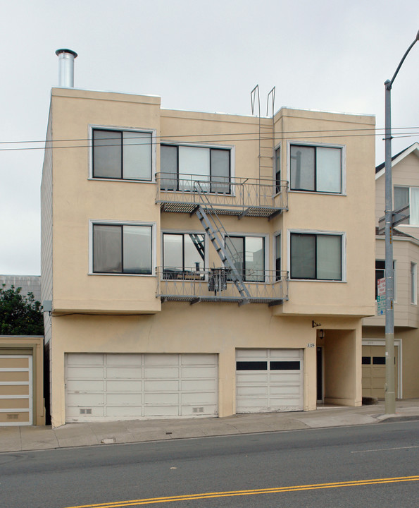 3164 Turk St in San Francisco, CA - Foto de edificio