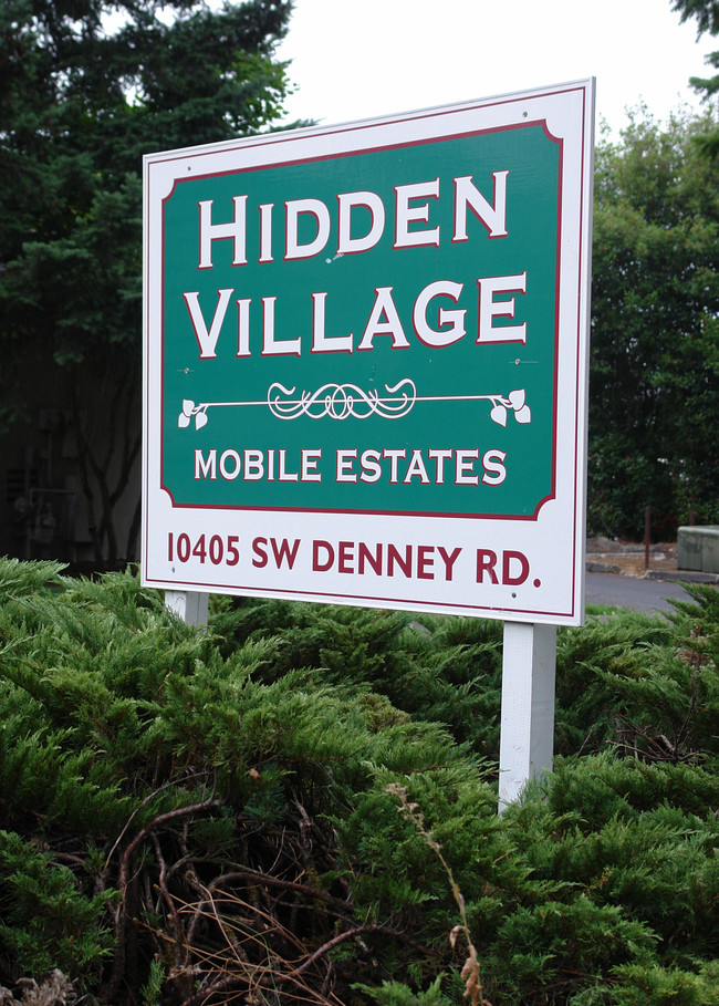 Hidden Mobile Village Estates in Beaverton, OR - Building Photo - Building Photo