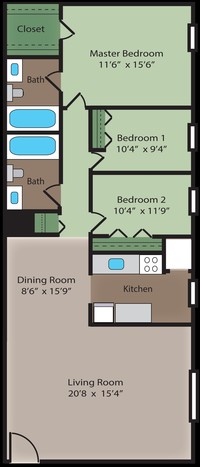 Ridgewood Club Apartments - 12